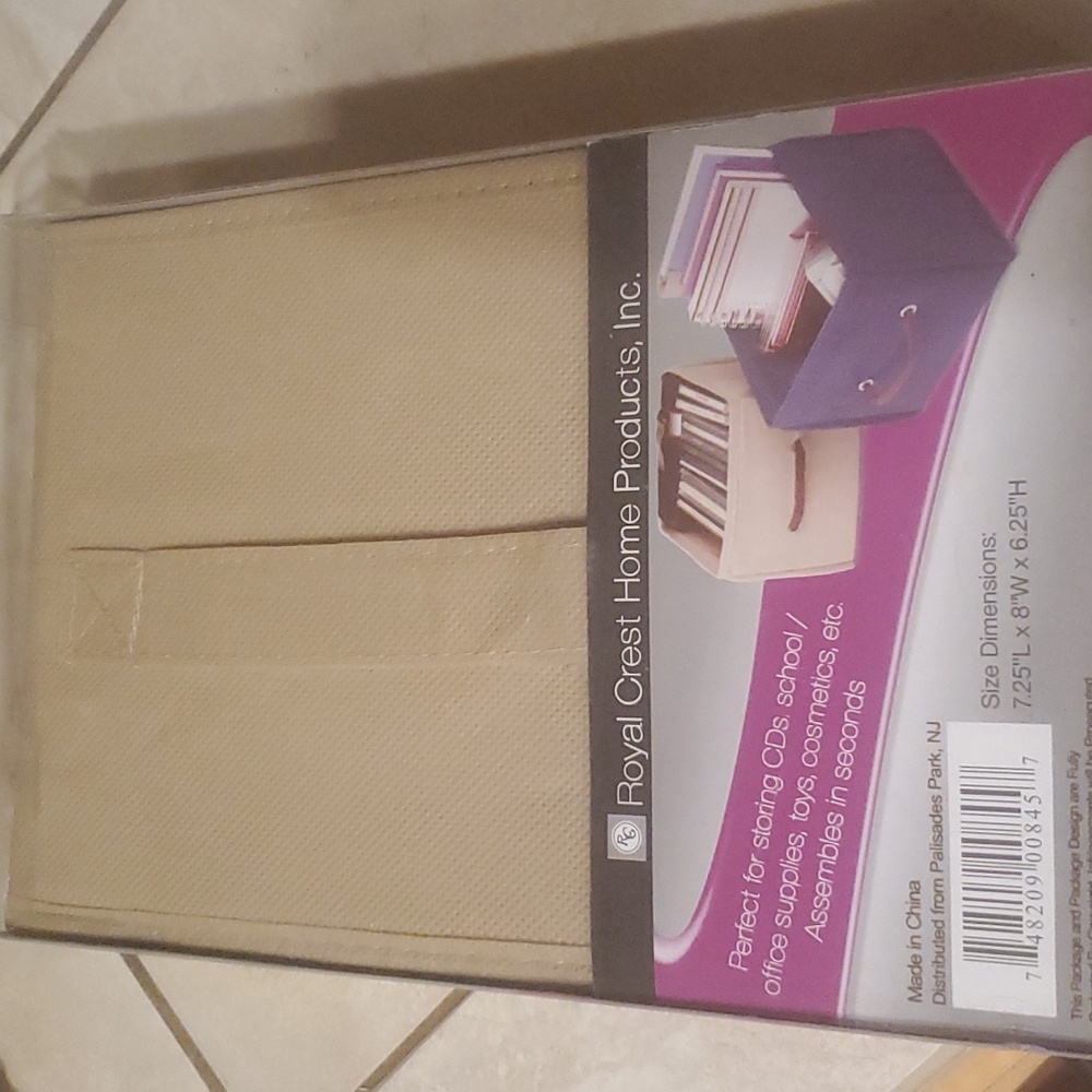 New 2 Pack Collapse Storage  Cubes - Picture 2 of 3